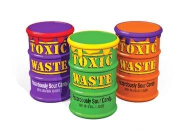 Candy Dynamics Toxic Waste Sour Candy Drum: 1.7oz 12ct