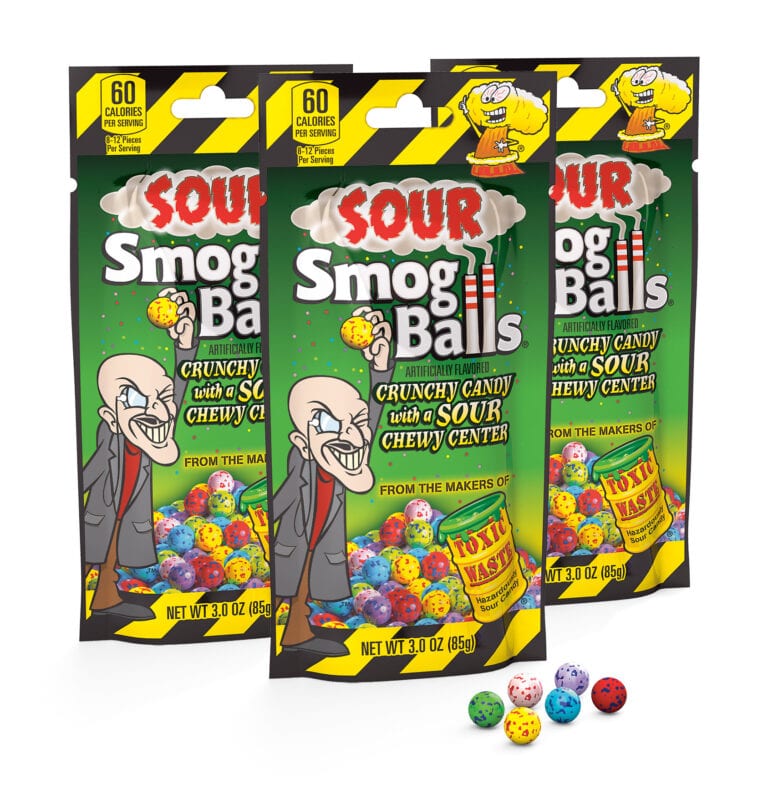 Sour Smog Balls Bank - Toxic Waste Candy